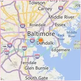 All State Career Baltimore Location Map All State Career Baltimore Location Map