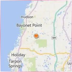 Pasco Hernando State College Location Map